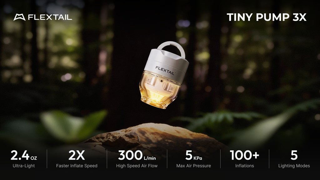 Tiny Pump 3X: The World’s Strongest Air Pump