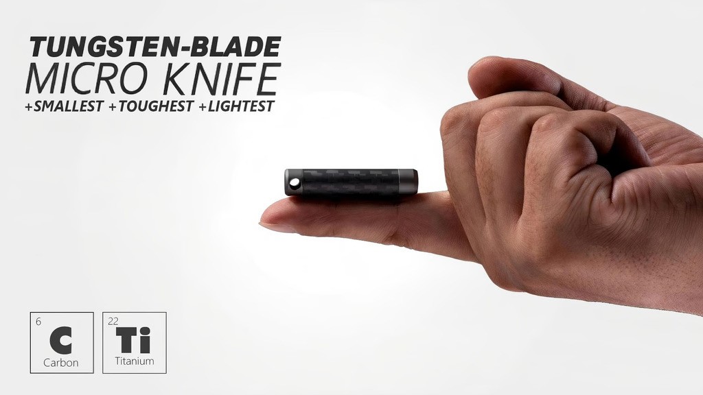Z3RO | 11g Carbon Fiber & Titanium Mini Knife