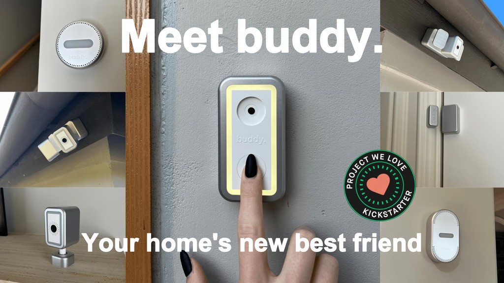 Buddy Safety: Premium Smart AI Doorbell, Camera, and Sensors