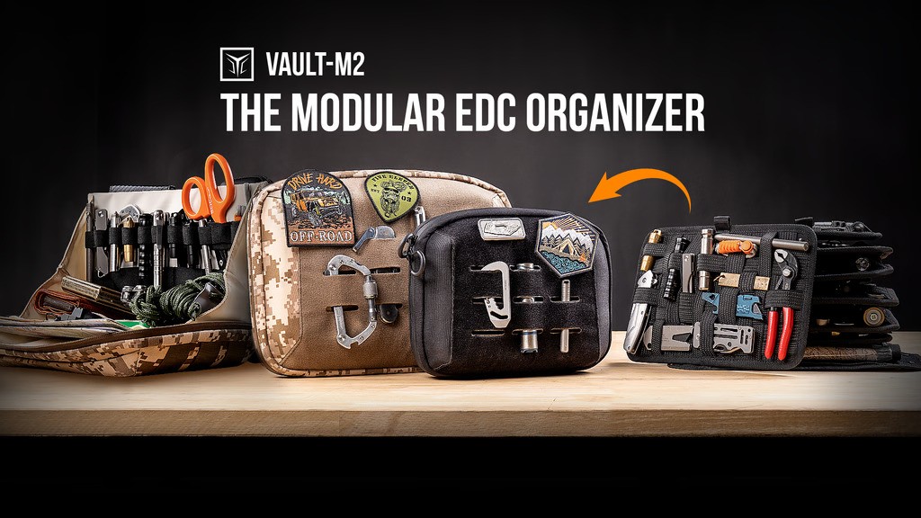 VAULT-M2 EDC Organizer: Modular. Fast. Mission-Ready