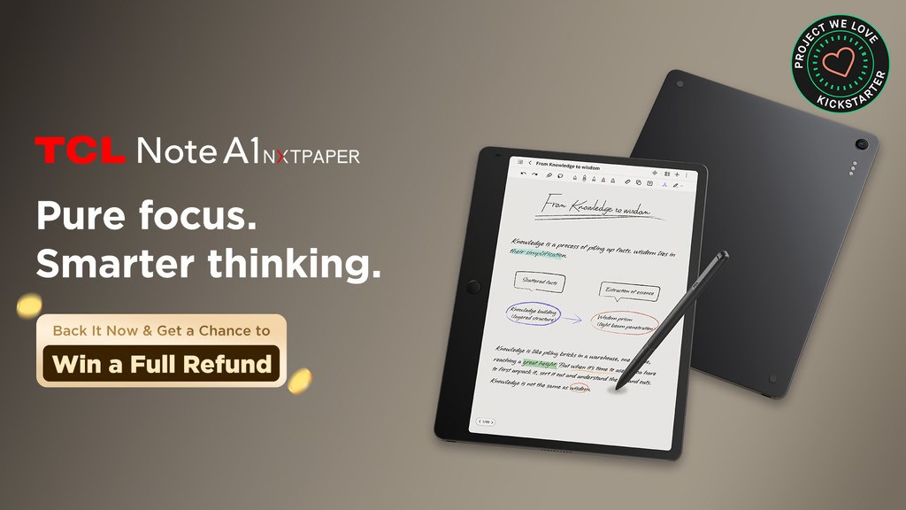 TCL Note A1 NXTPAPER: Pure Focus, Smarter Thinking