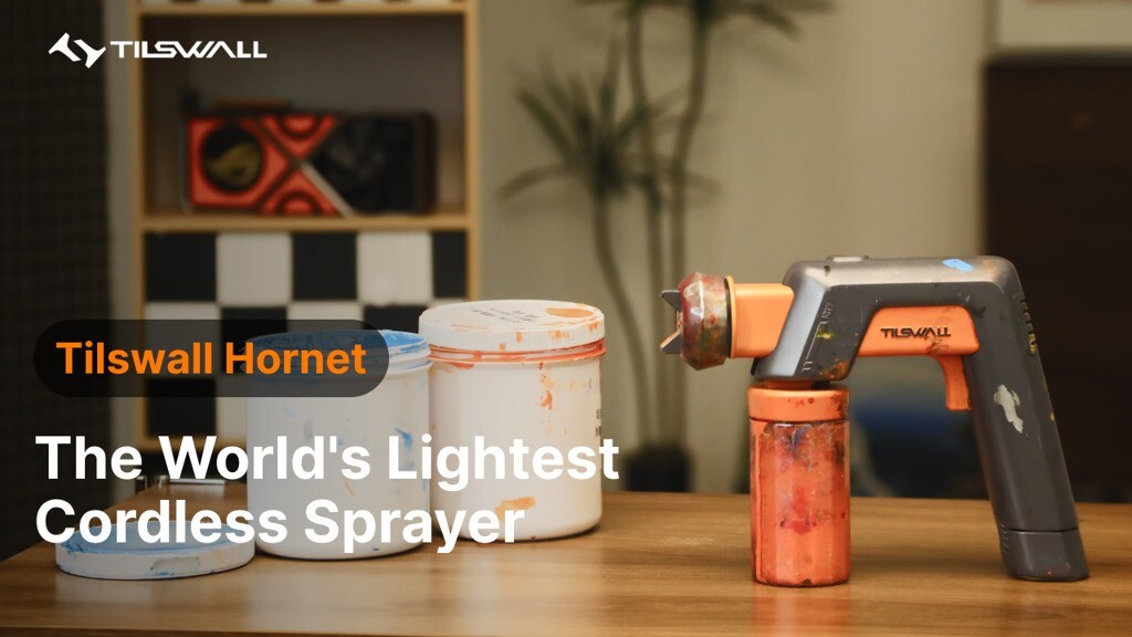 Tilswall Hornet: World’s Lightest Cordless Sprayer