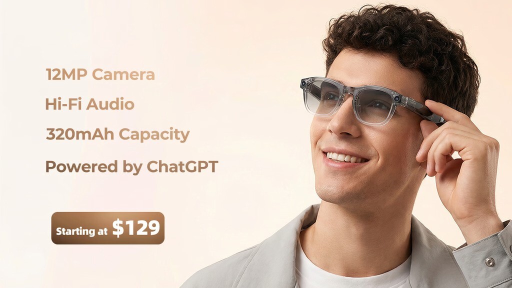 NeoView: Fashion-Forward 12MP AI Glasses Featuring ChatGPT
