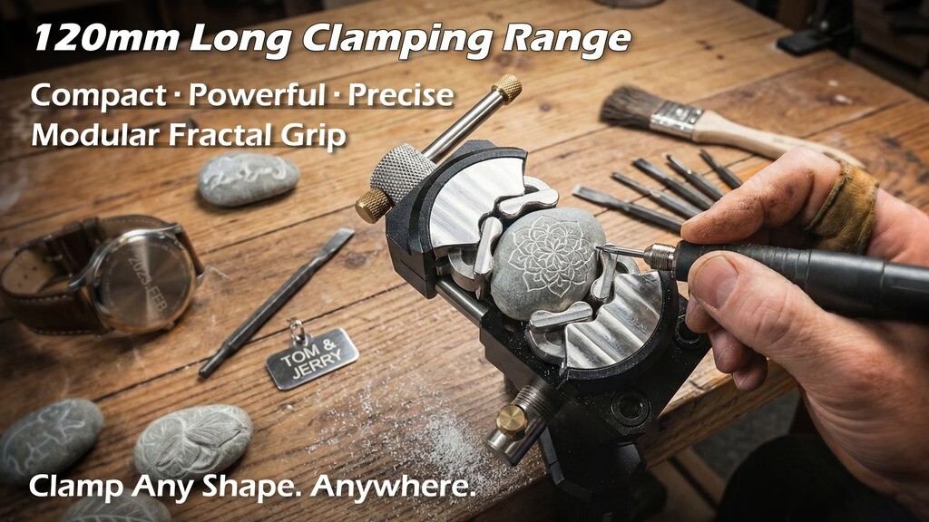 ShapeMaster: A vise for any shape and angle