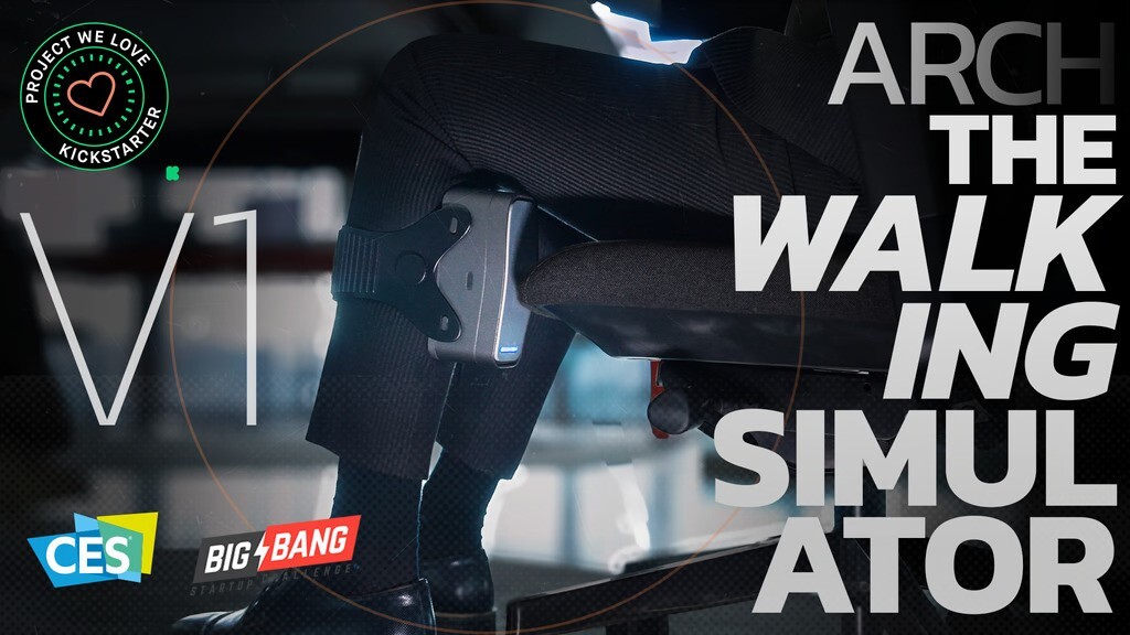 ARCH: The World’s First ML‑Powered Wearable Walking Simulator