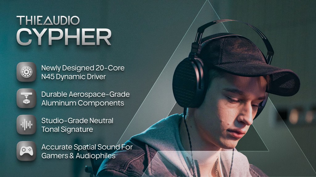 THIEAUDIO Cypher: Flagship Dynamic Driver Headphones