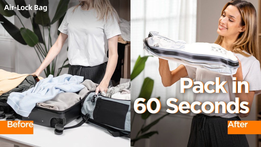 Air-Lock Bag – Travel with Ease, Pack Smarter
