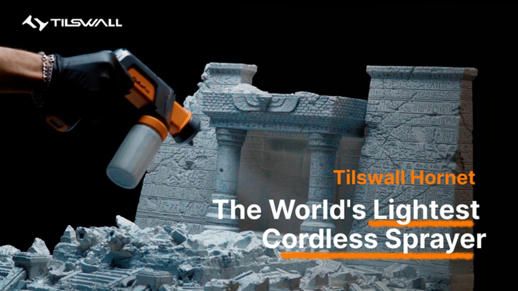 Tilswall Hornet: World’s Lightest Cordless Sprayer