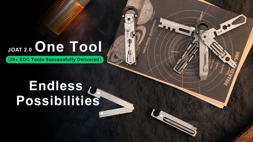 JOAT2.0: The Ultimate Titanium EDC Tool for Everyday Fixes