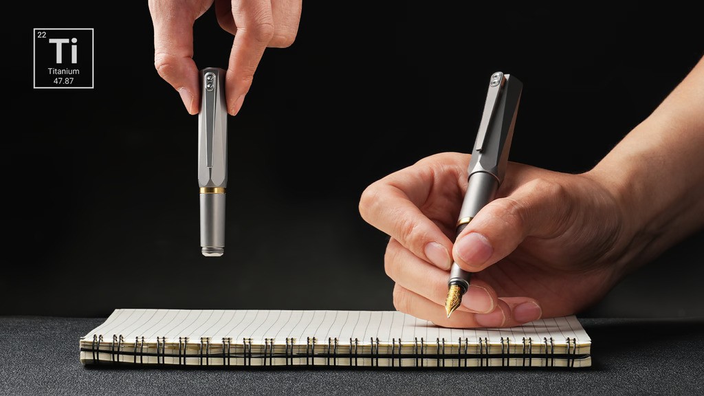 Lumink: The Definitive Pocket-to-Pro Titanium Fountain Pen
